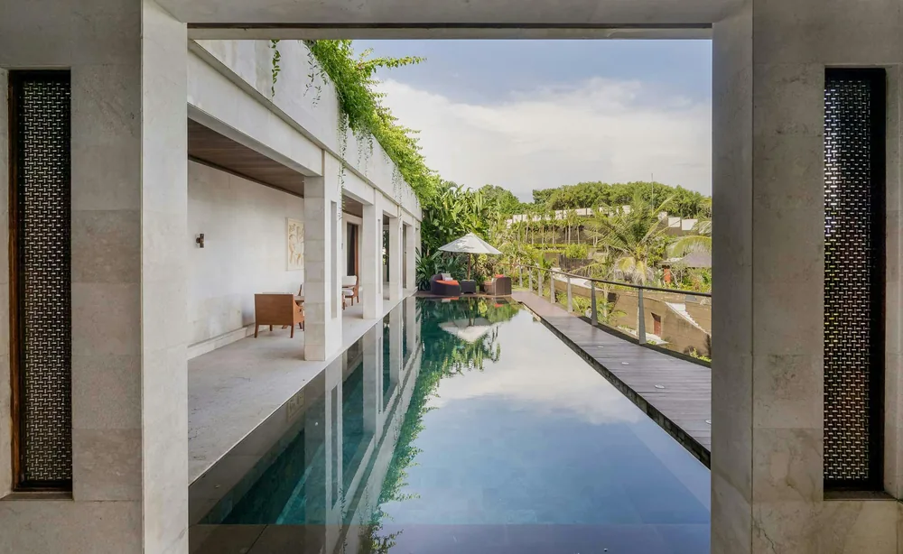Villa pool at The edge Bali in Uluwatu