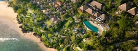 Four Seasons Resort Bali at Jimbaran Bay oceanfront resort view