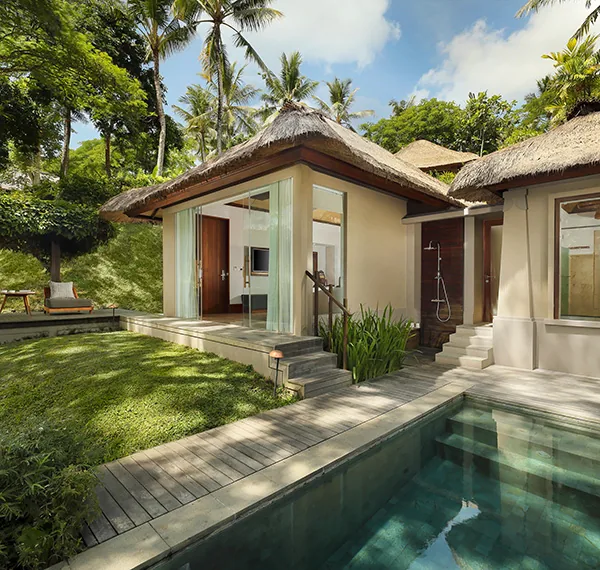 Villa with private pool at Maya Ubud Resort & Spa